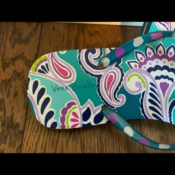 Vera Bradley flip flop size S (5-6) - Picture 4 of 4